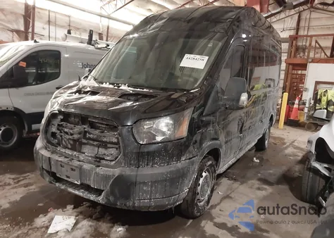 2019 Ford Transit-350 z USA, uszkodzony, nr VIN 1FTBW2XM2KKB31675